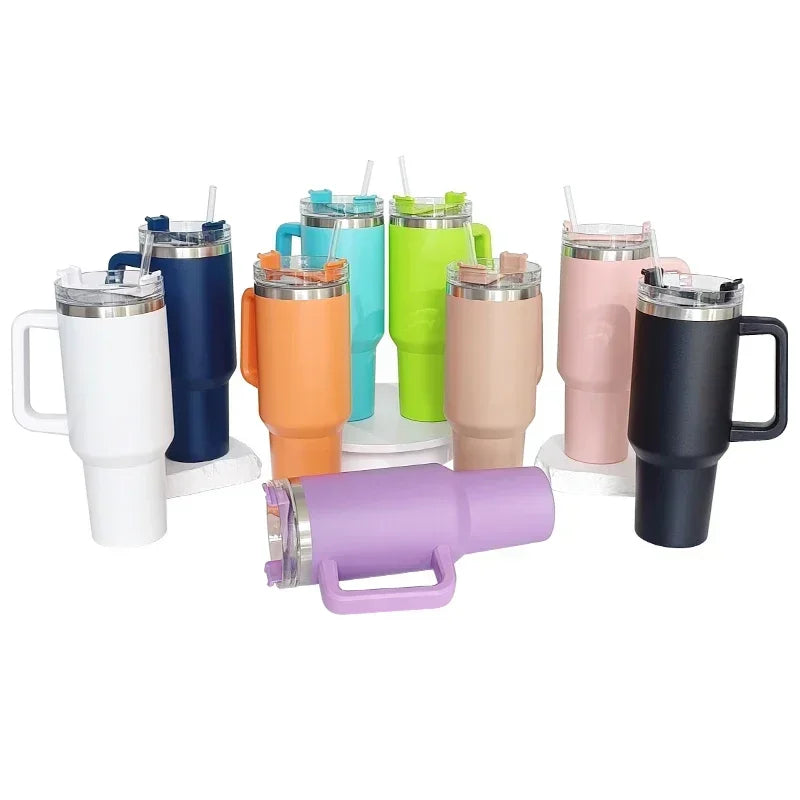 40 oz / 1.18 L Stainless Steel Vacuum Insulated Tumbler with Lid and Straw