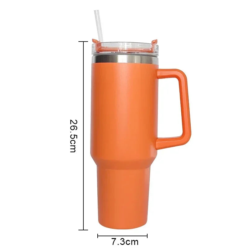 40 oz / 1.18 L Stainless Steel Vacuum Insulated Tumbler with Lid and Straw