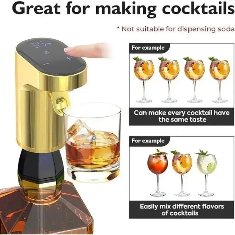 Automatic Alcohol Dispenser and Wine Aerator