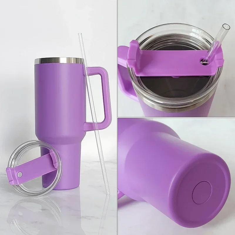 40 oz / 1.18 L Stainless Steel Vacuum Insulated Tumbler with Lid and Straw