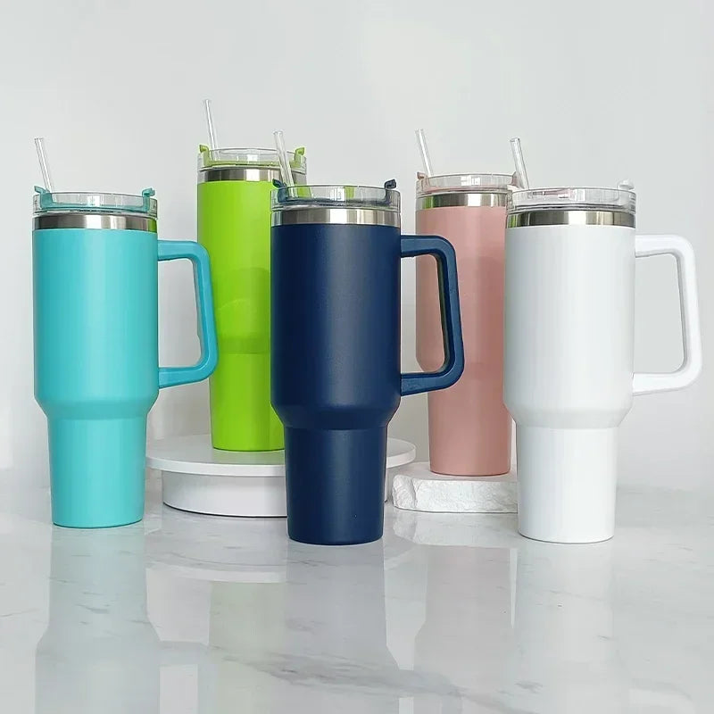 40 oz / 1.18 L Stainless Steel Vacuum Insulated Tumbler with Lid and Straw