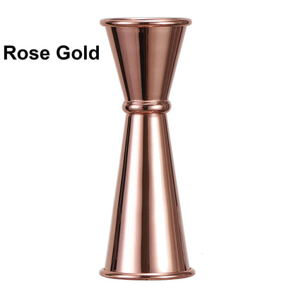1 PC Double Cocktail Jigger Dual Design with Measurements Scales