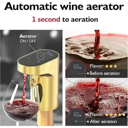 Automatic Alcohol Dispenser and Wine Aerator